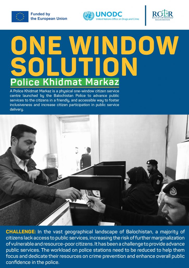 One Window Solution (Police Khidmat Centre) - Rule of Law (RoL) Roadmap ...